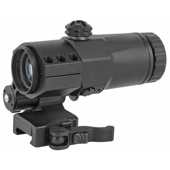 Meprolight MX3F 3X Magnifier includes a quick release flip mount